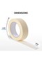 Masking Tape 2" x 20 Yards | Strong Adhesive Tape for Painting, Decorating, DIY & School [6 Rolls] - 2