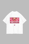 Japanese Anime Printed Oversize Unisex White Tshirt