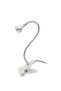 White Cob Led Clamp Acrobatic USB Desk Lamp - Work Lamp - 360 °   Flexible Aluminum Body