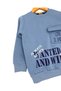 Boys' 3-Strand Sharded Winter Tracksuit Set / 2-10 Years Old / Boys' Sweatshirt, Trackpants - 3