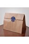 New Year's Pine Themed Happy New Year Sticker Set, New Year's Gift & Package Label, 108 Pieces, 33X33Mm, Blue - 4