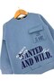 Boys' 3-Strand Sharded Winter Tracksuit Set / 2-10 Years Old / Boys' Sweatshirt, Trackpants - 4
