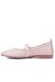 - Silver Color Genuine Leather Women's Ballerinas 261-25by1425057 - 3