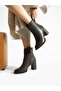 Notte Brown Leather Women's Boots - 4