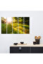 Wall panel - view - 718 - divided into five equal pieces
