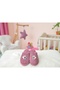 Children's Indoor Slippers with Dried Rose Flowers - 3