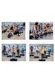 Multi Level Aerobic Step Exercise training workout stepper 2 to 5 Adjustable Step Level - 7
