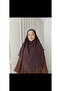 3-Layer Short Souffle Hijab Khimar for Hajj and Umrah - 2