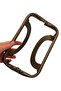 25 cm Faux Leather Copper Color Hidden Purse Wallet New Model - 3