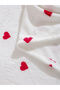 Peak New Season Heart Printed Single Blanket 150X220 cm - 4
