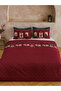 Özmarka New Season Christmas Themed Double Duvet Cover Set - 2