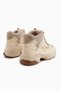 Nency Beige Lace-Up Women's Sports Boots - 5