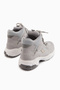 Nency Gray Lace-Up Women's Sports Boots - 5