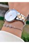 Women's Wristwatch Silver Rose Steel Band Original 2 Years Warranty Gift Boxed - 3