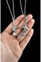 Gothic Gothic Punk Bat Wing Friendship Necklace, Bat Wing Couple Necklace, Lover Necklace - 3
