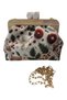 Wooden Scholarship Christmas Deer 1 Patterned Chain Strap Women's Hand Shoulder Bag Clutch