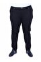 Large Size Classic 5 Pocket Gabardine Trousers 11915 Black - 2