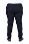 Large Size Classic 5 Pocket Gabardine Trousers 11915 Black - 3