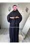 Tesettür Asel Suit Dress Souffle Veil 3-Piece