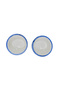 Ceramic Joker Bowl Coffee Side Turkish Delight Bowl Mini Bowl 2 Pieces Blue - 2