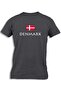 DENMARK WITH FLAG