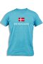 DENMARK WITH FLAG