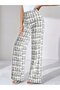 Women's High Waist Wide Leg Woven Pants - 2