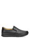 Elit Slbmsn01 Men's Genuine Leather Casual Shoes Black