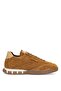D25Ka-3695 Women's Genuine Suede Leather Casual Shoes Hazelnut