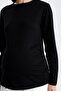 Maternity Long-Sleeved Cotton T-Shirt - 5