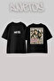 Drake 21 Savage Design Back Printed Cotton Black Oversize T-Shirt
