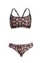 Rattle Racer Women's Bikini Set – Sports Top & Brief Bottom, Chlorine Resistant, Comfortable and Stylish