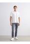 Lcw Jeans Gray 750 Slim Fit Winter Men's Jean Pants with Fleece Inside - 3
