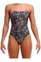 Stp Copper Cluster Women's Swimwear - Double Crisscross Back, Chlorine Resistant, Ecological Design - 2