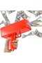 Money Gun Paper Playing Spary Toy Gun, Prop with 100 Pcs Play Cash Party Supplies multicolou