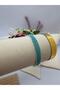 Zircon Stone Sparkling Waterway Flexible Bracelet (3 Pieces) - 3