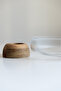 Acacia Base Glass Bowl (24.5cm) - 3