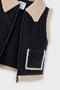 04313-17 Black Vest 4/9 Years Old - 4