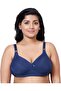 Women Full Coverage Plus Size Padded Everyday Bra, Size 40B-44B