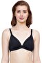 Women Padded Seamless Low Cut Deep V Punge Neckline Triangle Bra, Size 34B - 40B