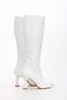 Women's Knee-High Pointed Toe Thin Heeled Zippered Boots - 2