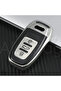 Audi Compatible A1, A3, A4, A5, A6, A7, A8, Q3, Q5, Q7, S4, S5, S6, S7, S8, R8, Tt, Glossy Tpu Key Case Cover (Silver)