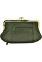 Green Clip-On Women's Wallet