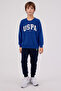 Uspa Printed Boys' Tracksuit Set – Relaxed Fit, Sporty Style - 2