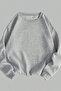 Unisex 3-Pack Navy Blue Gray Black Crew Neck Oversize Sweatshirt - 4