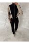 Women's Modal Suit with Interlayer and Garnish - 4