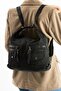 Functional Women's Bag with Back, Shoulder or Crossbody Strap Options, 30*41 cm Large Size - 3