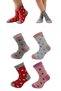 4 Pairs of Children's Colorful Polka Dot Socks - 3