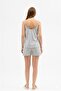 Women's 100% Cotton Combed Cotton 4 Season Top and Bottom Pajama Set - 4