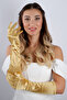 Premium Satin Long Evening Gloves Opera Length Engagement Wedding Prom Evening Dress Stylish Accessory - 5